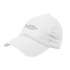 Thumbnail image for  White Unstructured Adjustable Low Profile Hat