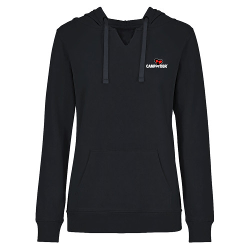  Womens Plus Black Hoodie - Camp OBR
