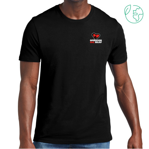  Allmade Black Organic Cotton Tee - OBR Vertical Primary Mark