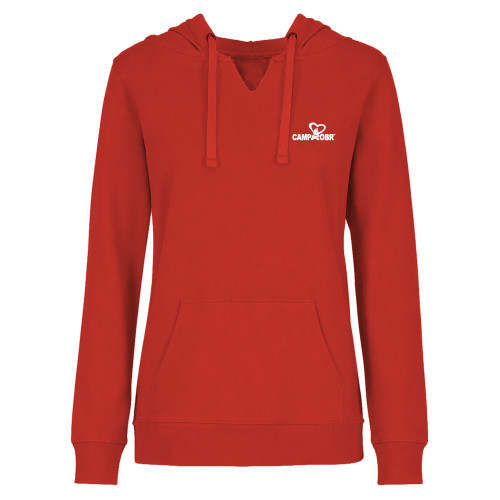  Womens Plus Red Hoodie - Camp OBR