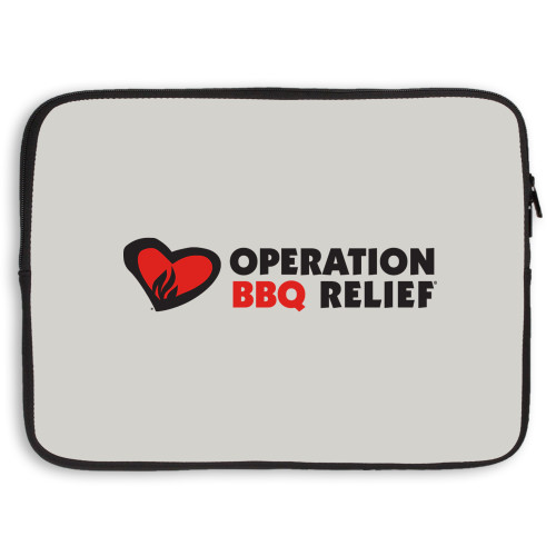  15 inch Neoprene Laptop Sleeve - OBR Horizontal Secondary Mark