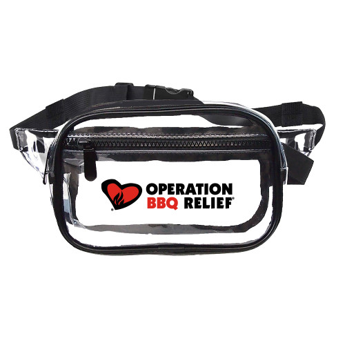  Clear Fanny Pack - OBR Horizontal Secondary Mark