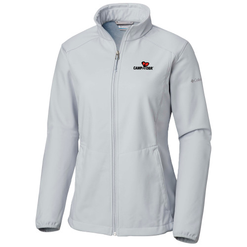  Columbia Womens Kruser Ridge White Jacket - Camp OBR