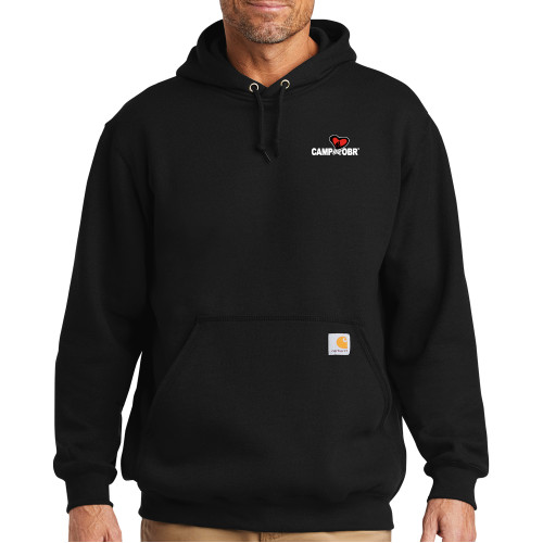  Carhartt Black Midweight Hoodie - Camp OBR