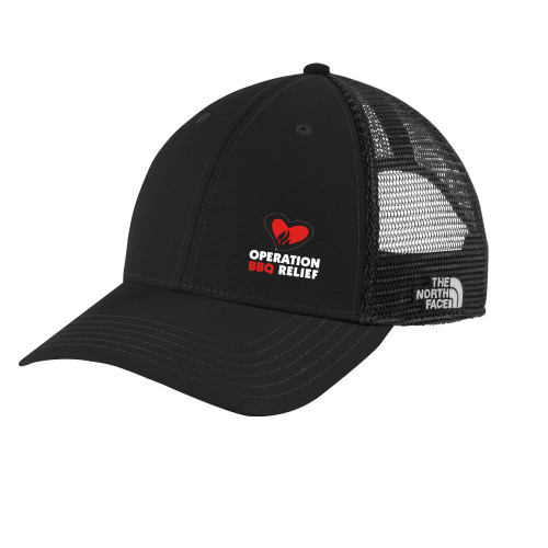  The North Face Black/Black Ultimate Trucker Hat - OBR Vertical Primary Mark