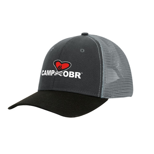  DRI DUCK Hudson Charcoal/Black Trucker Hat - Camp OBR