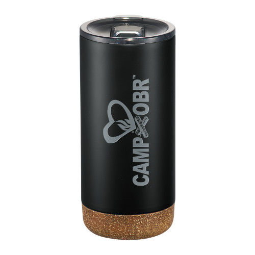  Valhalla Vacuum Insulated Black Tumbler 16oz - Camp OBREngraved