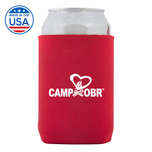  Neoprene Red Can Holder - Camp OBR