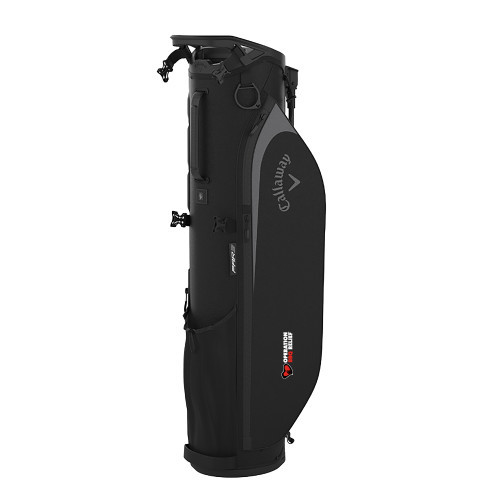  Callaway Par 3 Black Stand Golf Bag - OBR Horizontal Secondary Mark