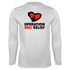 Thumbnail image for  White Performance Long Sleeve Shirt