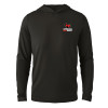 Thumbnail image for  Black Long Sleeve Hooded Tee