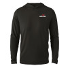 Thumbnail image for  Black Long Sleeve Hooded Tee