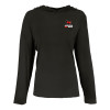 Thumbnail image for  Womens Black Long Sleeve Hooded Tee