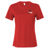 Thumbnail image for  Bella + Canvas Womens Red Relaxed Cotton T Shirt
