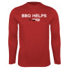 Thumbnail image for  Red Performance Long Sleeve Shirt