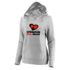 Thumbnail image for  Womens Plus Heather Grey Hoodie