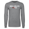 Thumbnail image for  Grey Long Sleeve T Shirt