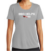 Thumbnail image for  Womens Grey Performance Short Sleeve Tee