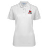 Thumbnail image for  Womens Silk Touch White Pique Polo