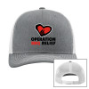 Thumbnail image for  Richardson Heather Grey/Light Grey Trucker Hat
