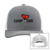 Thumbnail image for  Richardson Heather Grey/Light Grey Trucker Hat