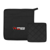 Thumbnail image for  Quilted Canvas Black Pot Holder