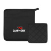 Thumbnail image for  Quilted Canvas Black Pot Holder