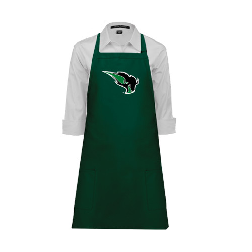  Full Length Dark Green Apron - Power Bison