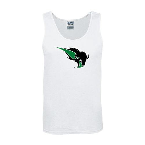  White Tank Top - Power Bison