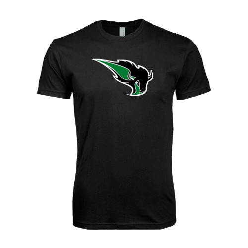  Next Level Black SoftStyle T Shirt - Power Bison