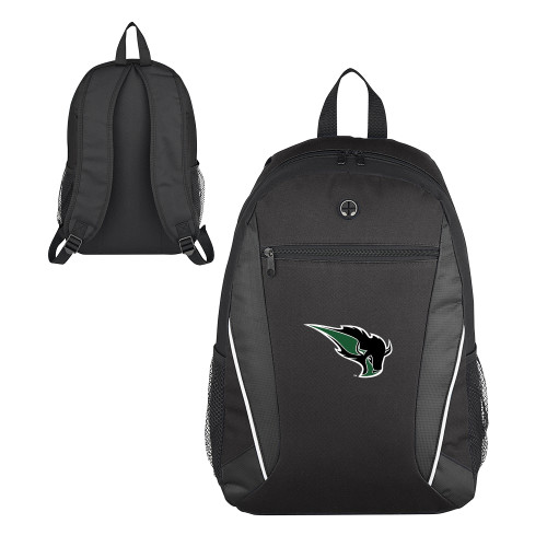  Homerun Black Computer Backpack - Power Bison