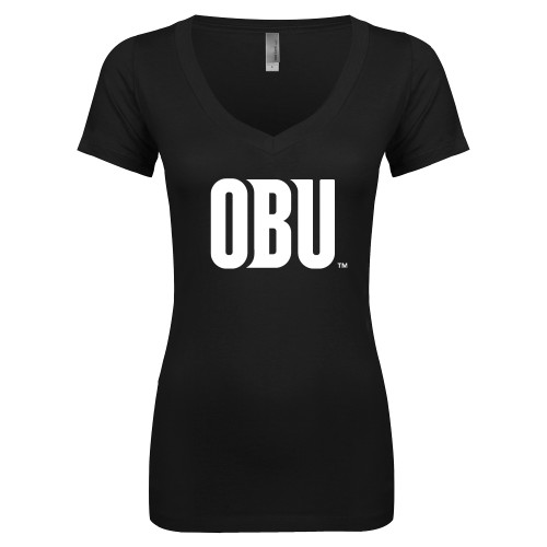 Main Image for  Next Level Womens Black Ideal V Tee