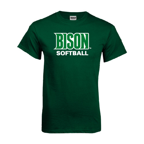  Dark Green T Shirt - Softball