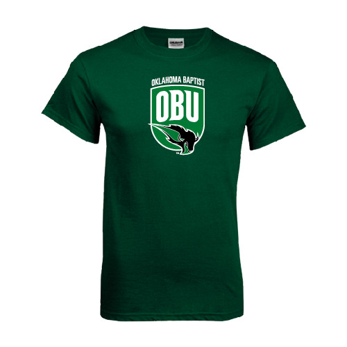  Dark Green T Shirt - Shield Logo