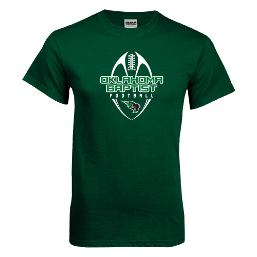  Dark Green T Shirt - Oklahoma Football Vertical