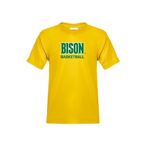  Youth Gold T-Shirt - Basketball