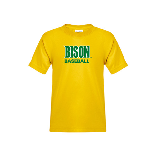  Youth Gold T-Shirt - Baseball