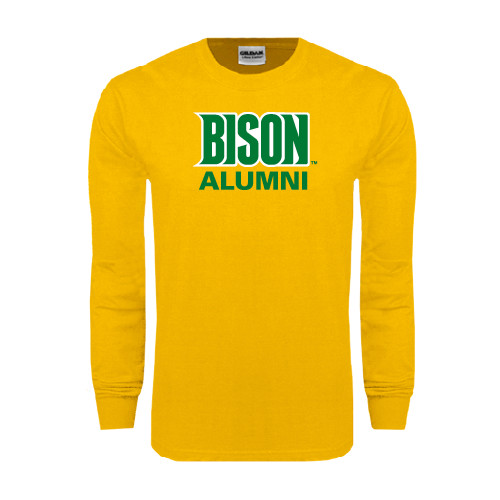  Gold Long Sleeve T Shirt - Alumni