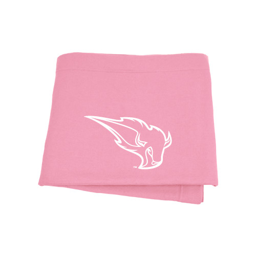  Pink Sweatshirt Blanket - Power Bison