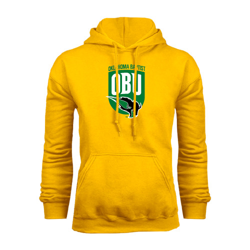  Gold Fleece Hoodie - Shield Logo