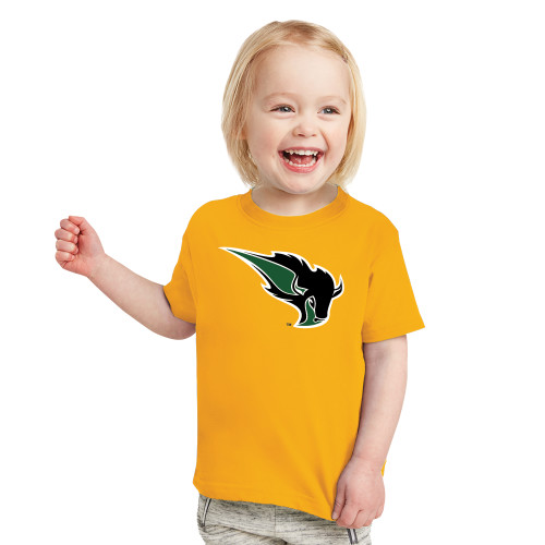  Toddler Gold T Shirt - Power Bison