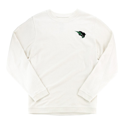  Boxercraft Womens Cream Corded Crew - Power Bison