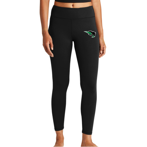 Womens Black Performance Legging - Power Bison