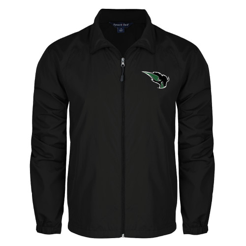  Black Full Zip Wind Jacket - Power Bison