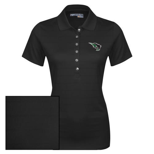  Callaway Womens Black Opti Vent Polo - Power Bison