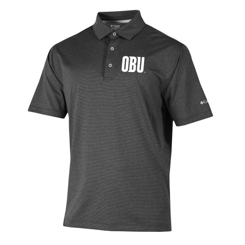  Columbia Black Sand Tee Polo - OBU Wordmark