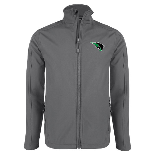  Charcoal Softshell Jacket - Power Bison