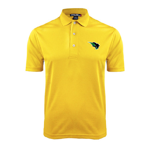  Gold Dry Mesh Polo - Power Bison