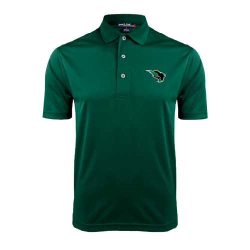  Dark Green Dry Mesh Polo - Power Bison