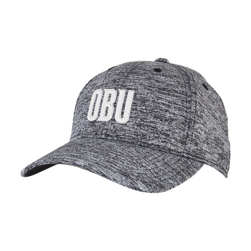  PosiCharge Black/White Electric Heather Hat - OBU Wordmark